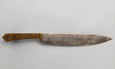 Couteau à la devise de Philippe Le Bon